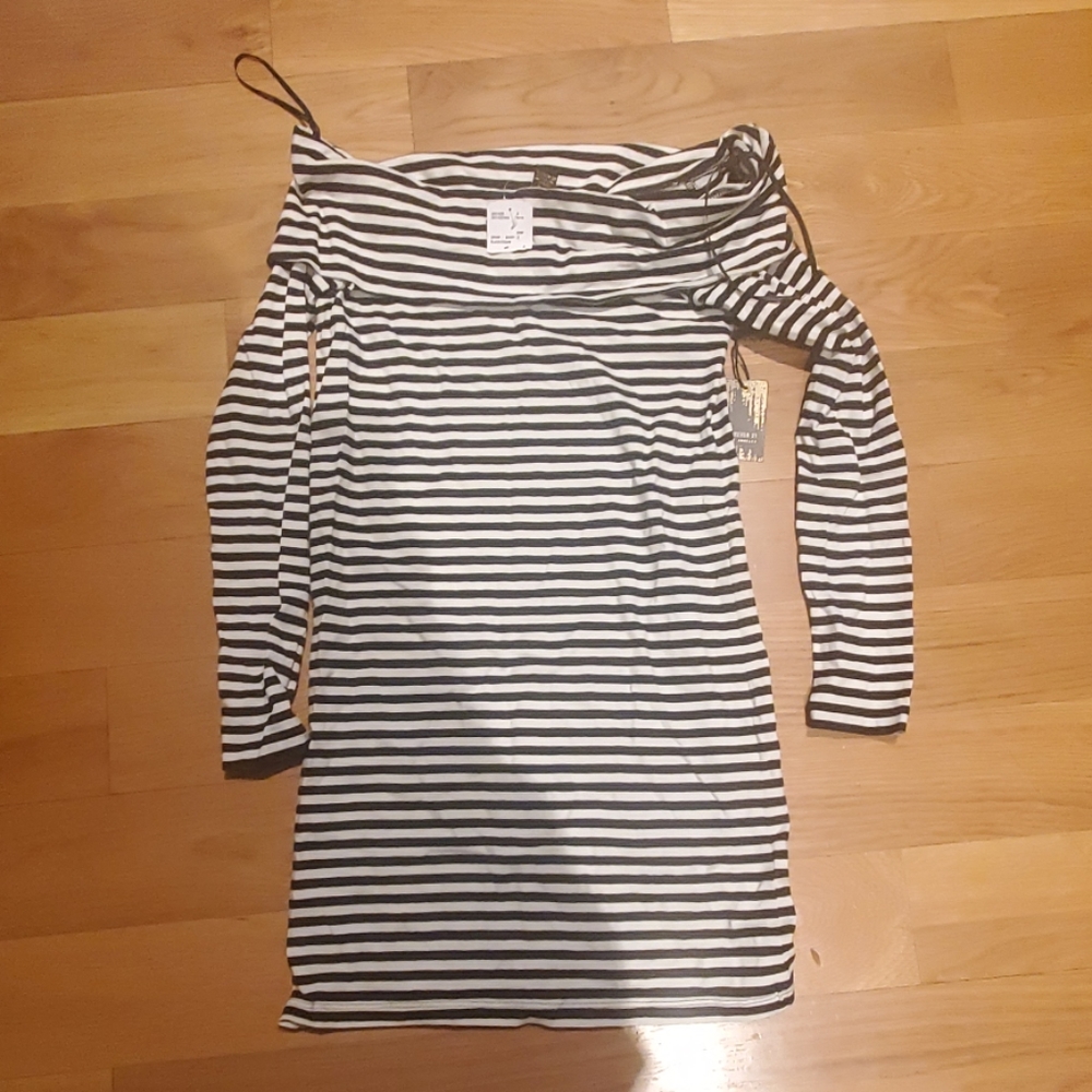Forever 21 OTS Striped Mini Dress